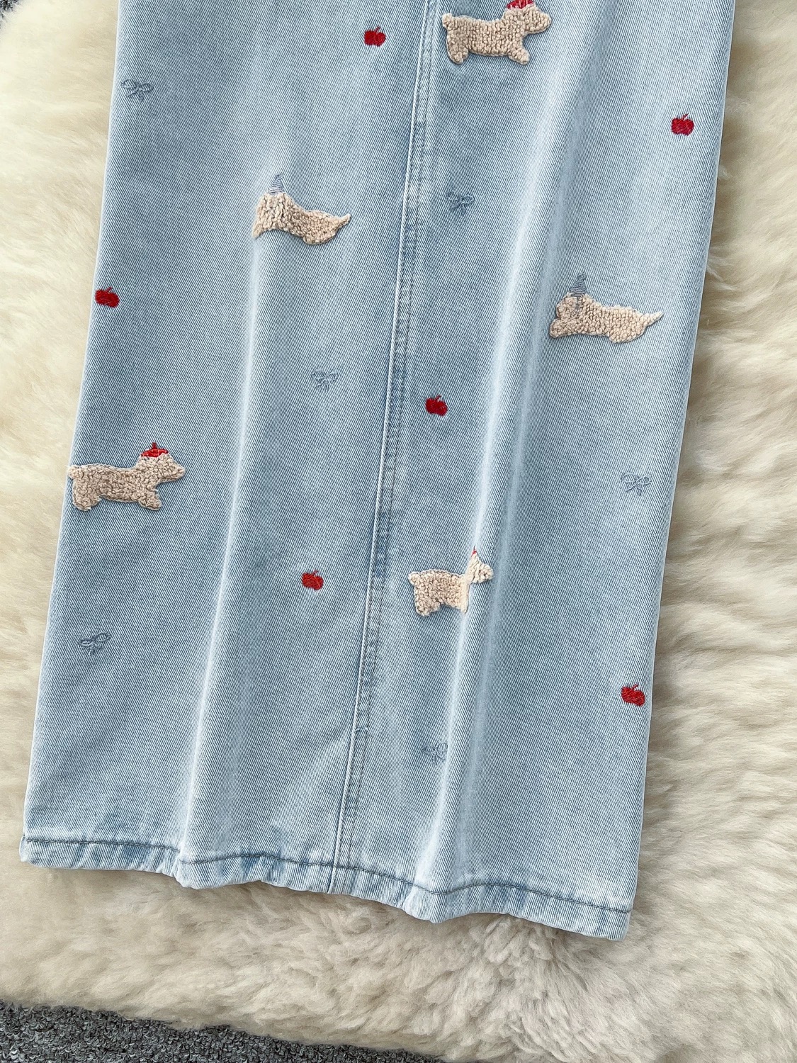 She has all access denim skirt DS110 images
